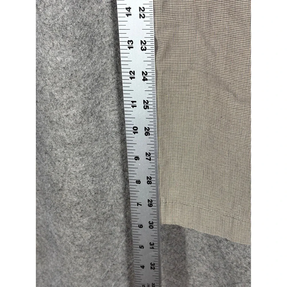 Banana Republic‎ Kentfield Pant Mens 34x30 Tan Micro Houndstooth Chino Trousers
